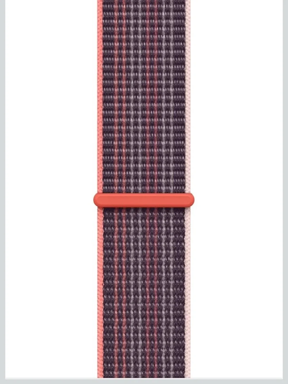 NWT Apple Elderberry Plum & Coral Woven sport loop Watch Band